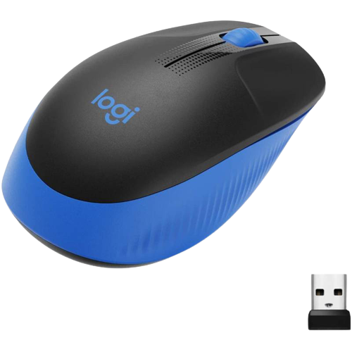 MOUSE, LOGITECH, M190 MINI WIRELESS BLUE